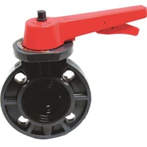 front view of P21 Butterfly Valve